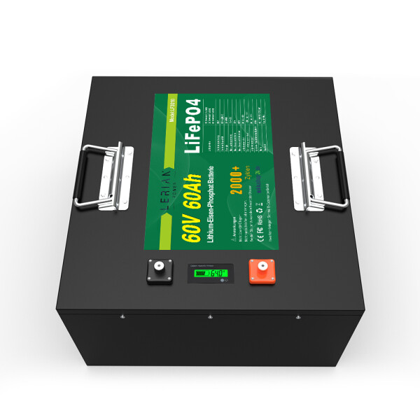 LiFePO4 Akku12V 60Ah Lithium-Eisen-Phosphat Batterie, 439,00 €